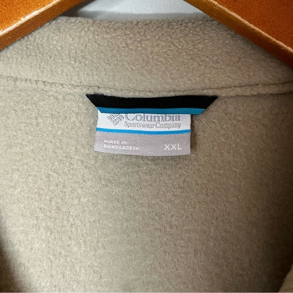 Columbia Mens Full Zip Fleece Vest Sz XXL - Picture 3 of 6